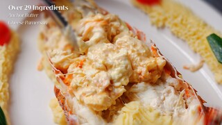 MUỐI BIỂN SEAFOOD - TÔM HÙM BỎ LÒ PHÔ MAI