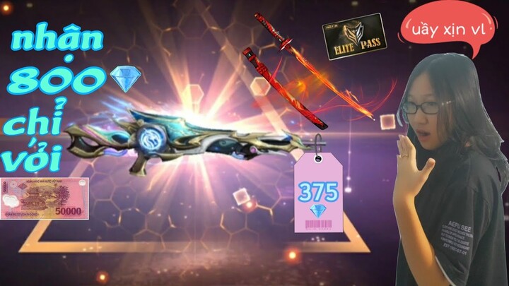 Lấy M60 Thanh Long Và Katana Chu Tước Chỉ Với 50k 😱😱 || Mở Thẻ Vô Cực Tháng 6