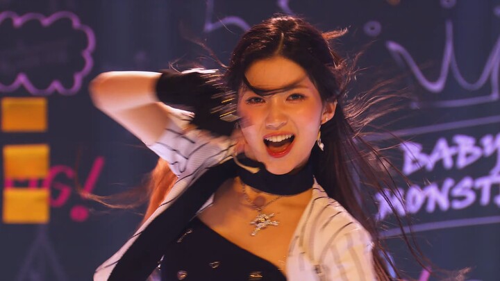 【4K 60fps】BABYMONSTER - BATTER UP (231208 LIVE PERFORMANCE School Ver.)