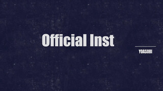 YOASOBI Gunjo Instrumental Resmi