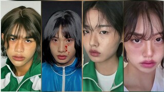 Squid Game -  Saebyeok Makeup TikTok Compilation