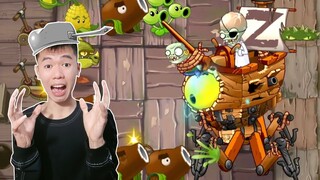 Plants vs Zombies 2 #17: Nhân BiBi Đấu Với Boss Cuối Trên Con Tàu Gỗ - PVZ 2