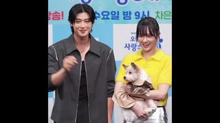 [231011] Cha Eunwoo x Park Gyuyoung 💜