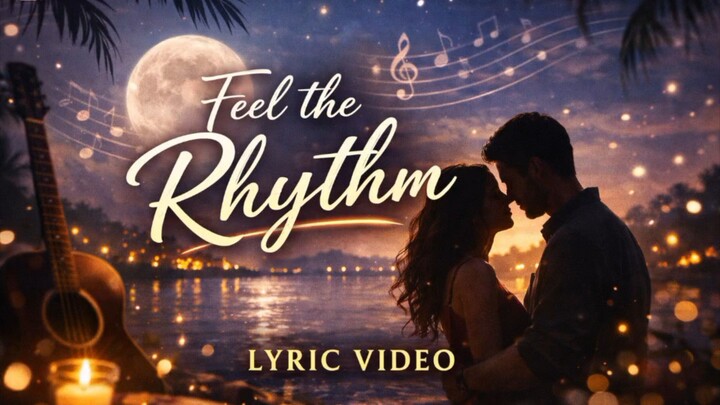 Feel the Rhythm 🎵 | Beautiful Romantic Rhythm Song | Relaxing Lyric Video