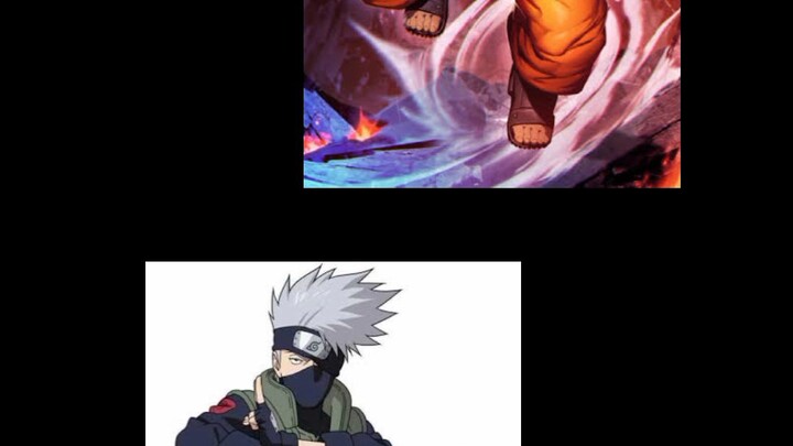 Naruto Uzumaki and Kakashi Hatake