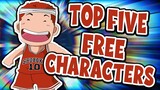 SLAM DUNK MOBILE GAME - TOP FREE CHARACTERS