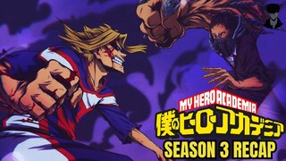 The Path to Ultimate Power : My Hero Academia Season 3 Recap