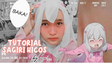 Tutorial Hijab Cosplay [Sagiri]💗