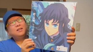 Lembaran Vinyl Kimetsu no Yaiba chapter Desa Pandai Besi, kali ini warnanya hijau!