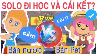 THỬ LÀM CHỊ BÁN PET SOLO ĐI HỌC VỚI ANH BÁN NƯỚC VÀ CÁI KẾT?  [PLAYTOGETHER]