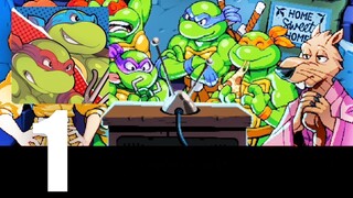 TMNT: Shredder's Revenge Part 1 : Tutorial + Boss Fight (Android/iOS Gameplay Walkthrough)