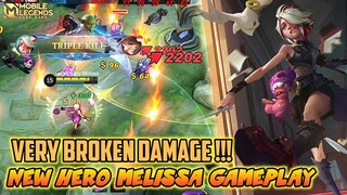 New Hero Melissa Cursed Needle Gameplay - Mobile Legends Bang Bang