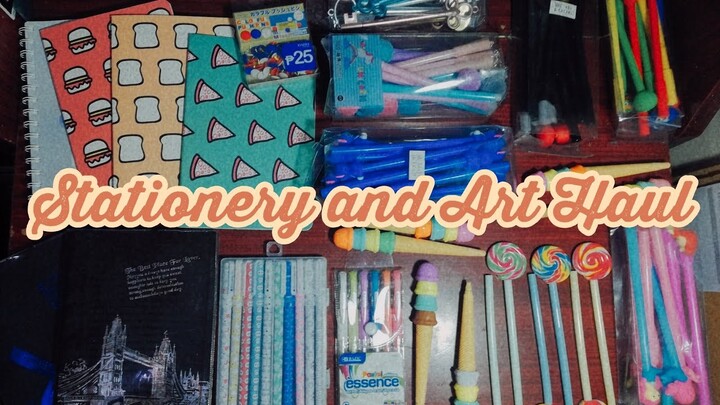 Stationery and Art Haul ๐ฎ | PHILIPPINES
