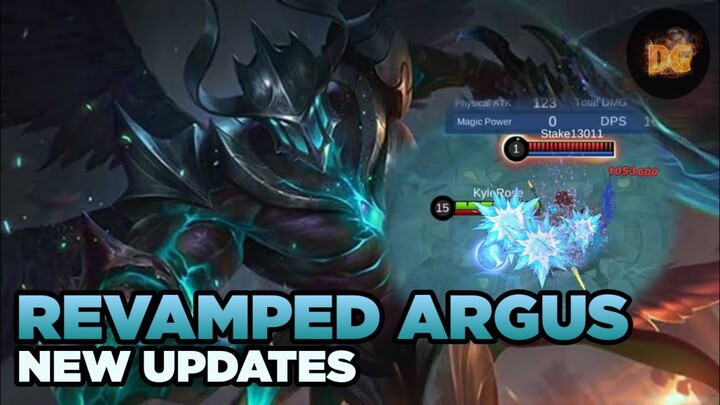 REVAMPED ARGUS NEW UPDATES in Mobile Legends