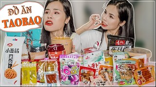 Thử ĐỒ ĂN VẶT trên TAOBAO - Trung Quốc ♡ Try Chinese snacks
