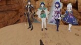 Chơi "Genshin Impact" trong VR, ba vị thần không thể tạo thành một Mora? ?