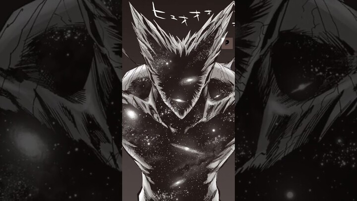 Garou attains cosmic powers from god - one punch man manga edit