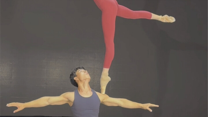 Acrobatic version of subject three