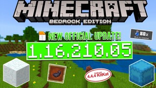Update Minecraft pe 1.16.210 perubahan paritas