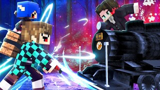 ENFRENTAMOS O VILÃO DO FILME | MINECRAFT KIMETSU no YAIBA (DEMON SLAYER) #3