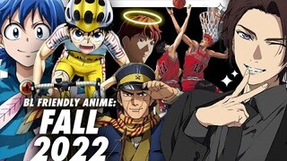 Best Fall 2022 Anime - BL Friendly Picks!