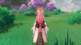 Shinko's fox jump! Elegant! So elegant!