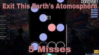 Camellia - Exit This Earth's Atomosphere 5 misses (Osu! Mania)