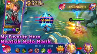 Beatrik Full Gameplay No Edit - Mobile Legends Bang Bang