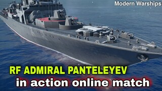 Modern Warships: RF ADMIRAL PANTELEYEV in action. online gameplay.