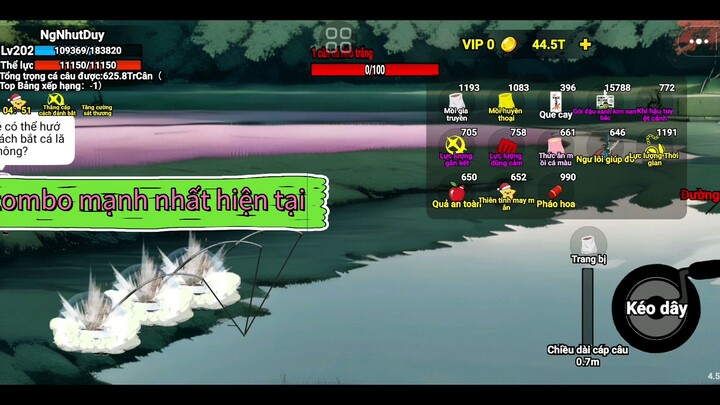 hai combo 700m dame và combo cày bxh nhanh nhó