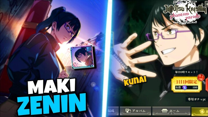 Banner Maki Zenin Kunai