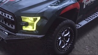 Ford F-150 at the race Santiago