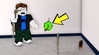 FAKE GUN TROLLING While Being INVISIBLE in Roblox Murder Mystery 2..
