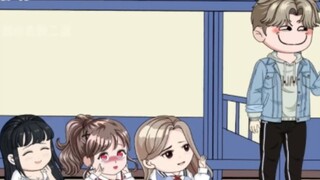 ฉันเล่าเรื่องตลกให้เพื่อนร่วมห้องฟังตอนเริ่มเรียน เขาไม่หัวเราะ นักเรียนรุ่นพี่สามคนที่ซ่อนตัวอยู่ใต