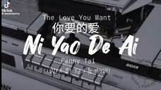 NI YAO DE AI BY:PENNY TAI