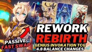 COMPLETE META SHIFT CHARACTER KIT REWORKS Cyno Kazuha & Albedo | Genshin Impact TCG