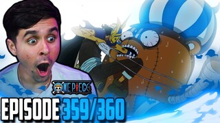 "SOGE KING HAS RETURNED" One Piece Ep. 359,360 Live Reaction!