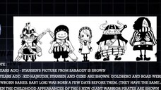IMUT! INILAH MASA KECIL DARI KRU BAJAK LAUT RAKSASA BARU! ONE PIECE