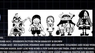 IMUT! INILAH MASA KECIL DARI KRU BAJAK LAUT RAKSASA BARU! ONE PIECE