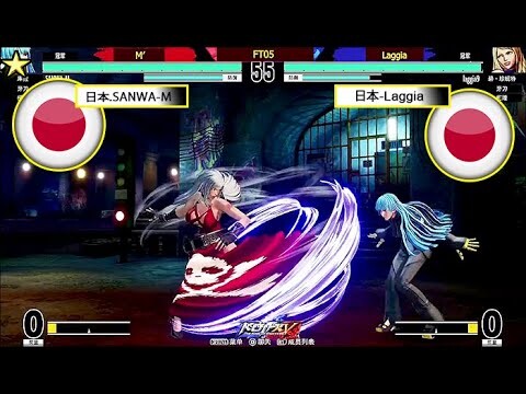 KOF 15   -   日本-SANWA M'    VS    日本-Laggia   [19/06/2022]  [FT05]