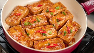 Cả nhà bạn sẽ mê tít món đậu hủ chiên nước mắm đơn giản này | Tofu vs fish sauce, perfect taste