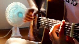 [Fingerstyle guitar] Khúc dạo đầu bất khả chiến bại và dễ chịu "Summer" là giai điệu mà mùa này nên 