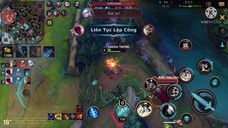 LeeSin - 6phút 9 mạng gánh team vất vả -Liên Minh Tốc Chiến - Hữu Tân