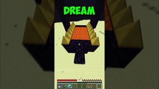 HACKER vs DREAM vs APHMAU: Minecraft Parkour (World's Smallest Violin) #shorts