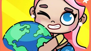 bermain avatar world🥰🥰🥰