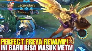 SETELAH 2X REVAMP FREYA JADI MAKIN BUAS! SKILL NYA JADI OP! SIAP2 JADI META HERO INI! MOBILE LEGENDS