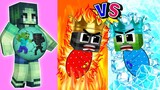 Monster School : Baby Zombie and Baby Wither Skeleton (Bad Family) - Sad Story - Minecraft Animation