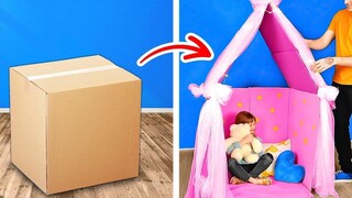 DIY สุดเจ๋งที่คุณสามารถทำได้จากกระดาษแข็ง