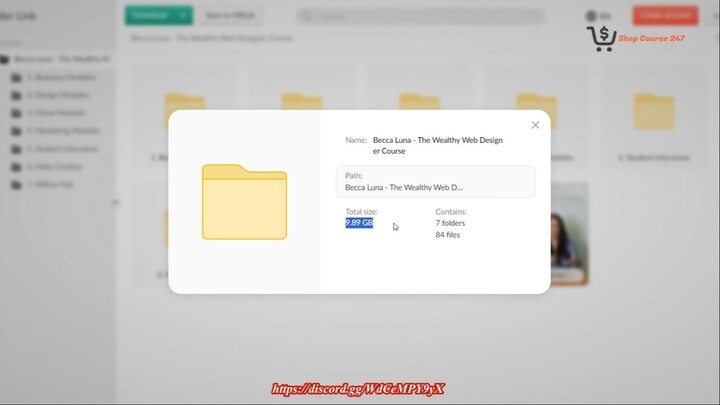[Shopcourse247.com] Becca Luna - The Wealthy Web Designer Course