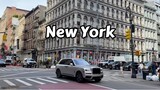 NYC USA 4k Video Travel Vlog Manhattan Walking Around - SoHo Broadway